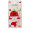 Shudehill Cheery Crochet Bag Charm Fruity Pals Strawberry