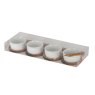 Hill Interiors Hill Interiors Set Of 4 Fishtail Serving Trays with Bowls
