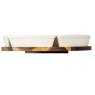 Hill Interiors Hill Interiors Acacia Lazy Susan with Ceramic Serving Bowls