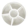 Hill Interiors Hill Interiors Acacia Lazy Susan with Ceramic Serving Bowls