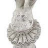 Hill Interiors Hill Interiors Stone Effect Ruffle Hare Ornament