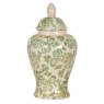 Hill Interiors Hill Interiors Green Clover Ceramic Ginger Jar