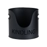 Hill Interiors Hill Interiors Black Logs Kindling & Matchstick Set