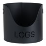 Hill Interiors Hill Interiors Black Logs Kindling & Matchstick Set