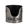 Hill Interiors Hill Interiors Pewter Logs Kindling & Matchstick Set