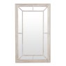 Hill Interiors Hill Interiors Washed Wood Framed Window Mirror