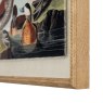 Hill Interiors Hill Interiors Flora & Fauna Ducks On Linen In Beaded Frame