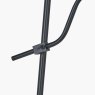 Pacific Ari Black Metal Curved Arm Floor Lamp hinge