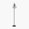 Pacific Ari Black Metal Curved Arm Floor Lamp reverse