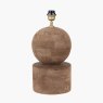 Pacific Ziva Antique Wood Table Lamp Base