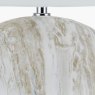 Pacific Viejo Grey Stone Effect Ceramic Table Lamp Base Detail