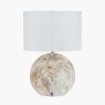 Pacific Viejo Natural Stone Effect Ceramic Table Lamp Reverse