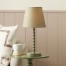 Pacific Sophia Olive Metal Bobble Table Lamp Lifestyle