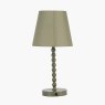 Pacific Sophia Olive Metal Bobble Table Lamp Reverse