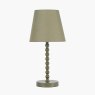 Pacific Sophia Olive Metal Bobble Table Lamp