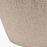Pacific Rhone Ombre Sand Textured Ceramic Table Lamp Base Detail