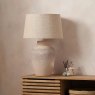 Pacific Rhone Ombre Sand Textured Ceramic Table Lamp Lifestyle