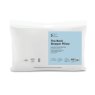 The Fine Bedding Company Back Sleeper Pillow Packaging Reverse