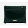 Nova Leathers Black Small Organiser Pocket Bag
