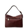Nova Leathers Brown Short Handle Shoulder Bag Reverse