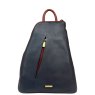 Navy/tan