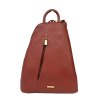 Nova Leathers Tan Pyramid Backpack