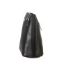 Nova Leathers Black Small Dome Bag Side View