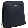 Nova Leathers Navy Small Dome Bag Angled View