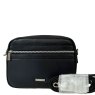 Nova Leathers Black Camera Bag with Strap