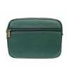 Nova Leathers Bottle Green Camera Bag Reverse
