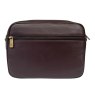 Nova Leathers Hot Chocolate Camera Bag Reverse