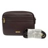 Nova Leathers Hot Chocolate Camera Bag with Strap
