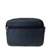 Nova Leathers Navy Camera Bag Reverse