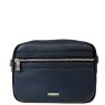 Nova Leathers Navy Camera Bag