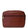 Nova Leathers Tan Camera Bag Reverse