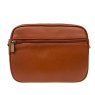 Nova Leathers Toffee Brown Camera Bag Reverse