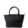 Nova Leathers Black Small Grab Bag Reverse