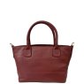 Nova Leathers Tan Small Grab Bag Reverse