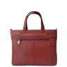 Nova Leathers Tan Medium Square Grab Bag Reverse
