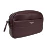 David Jones Dark Bordeaux Small Camera Bag Angled View