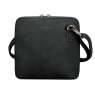 David Jones Black Zip Top Dome Bag with Strap