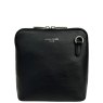 David Jones Black Zip Top Dome Bag