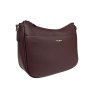 David Jones Dark Bordeaux Simple Shoulder Bag Angled