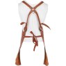Ashwood Leather Apron Tan Reverse