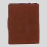 Ashwood Leather Tan Suede Leather Purse Reverse