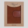Ashwood Leather Tan Suede Leather Purse in Box