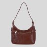 Ashwood Leather Tan Suede Leather Shoulder Bag Reverse