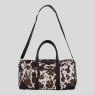 Ashwood Leather Holdall Brown Natural Hairon