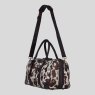 Ashwood Leather Holdall Brown Natural Hairon Angled View