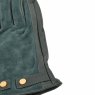 Ashwood Leather Suede & Leather Green Gloves Detail